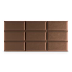 Panele tapicerowane 50x30 na ścianę magic velvet brązowy - Miniaturka zdjęcia nr 4