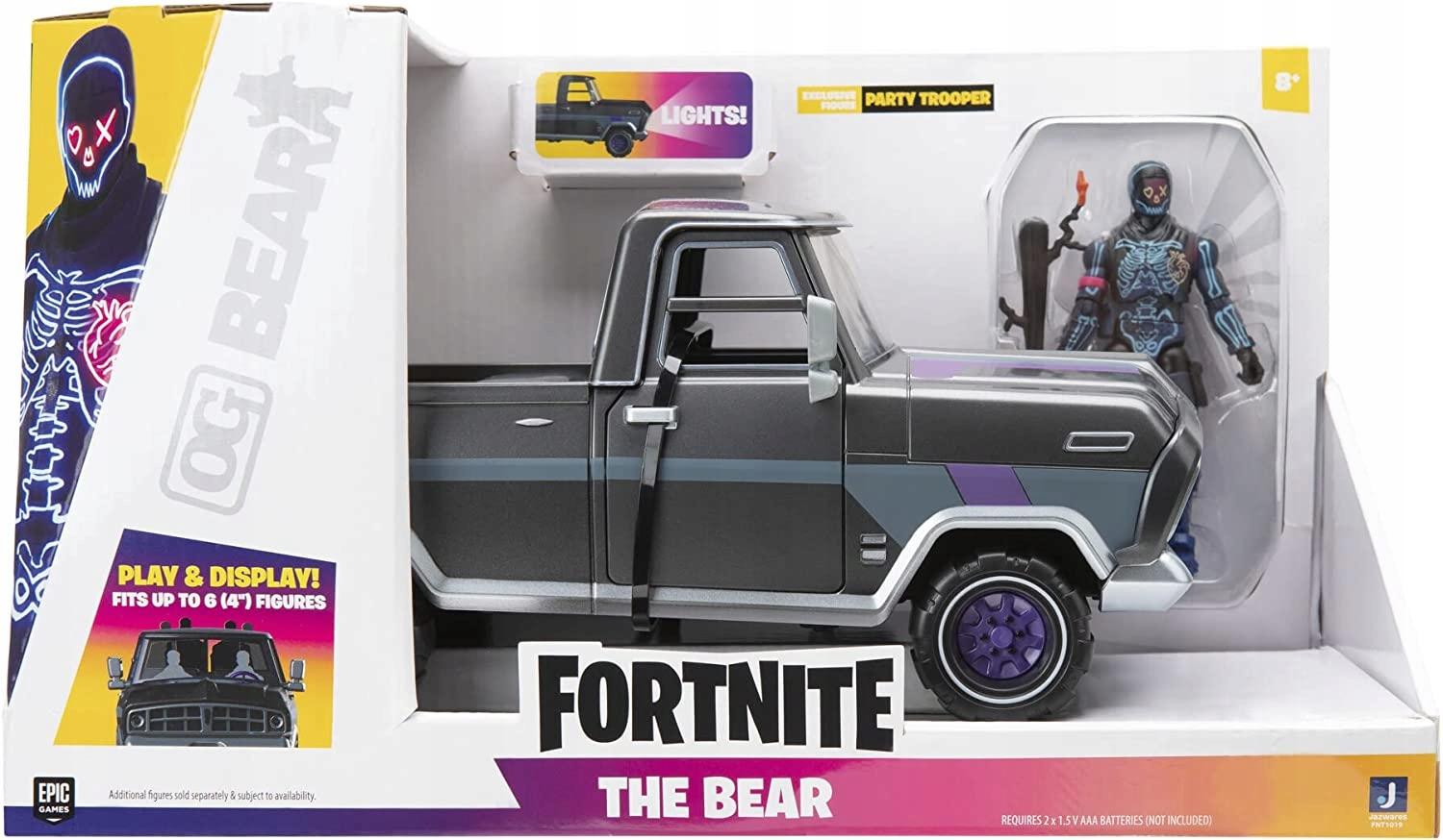 Figurka PARTY TROOPER pojazd fortnite the bear dla dziecka  nr. 2