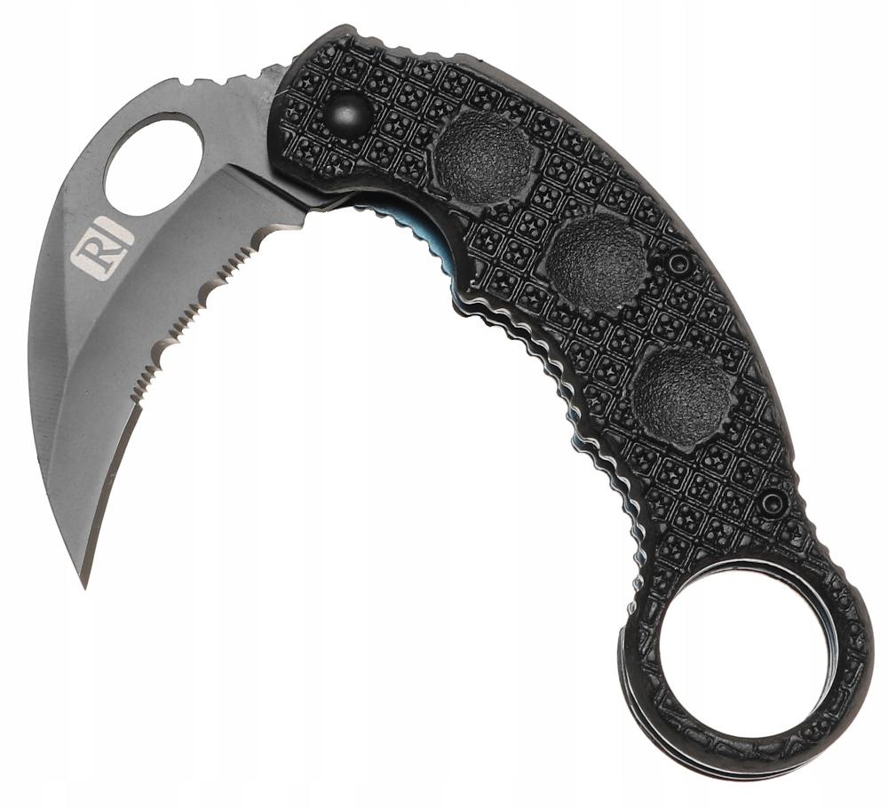 Nóż myśliwski 16 cm / 6 cm scyzoryk karambit piłkka składany turystyczny survivalowy nr. 3