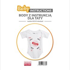 Baby Instructions bodziak z napisami instrukcja - Miniaturka zdjęcia nr 6