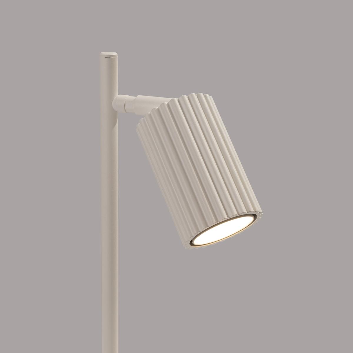 Lampa biurkowa Karbon 43x19.5x14.5cm do sypialni salonu beżowa nr. 5