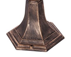 Lampa ogrodowa stojąca K-5006S / LOZANA 22x51x16 cm do ogrodu czarny/złoty - Miniaturka zdjęcia nr 4