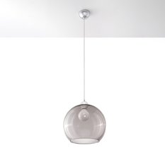 Lampa wisząca BALL grafit 120x30x30cm nowoczesna E27 do salonu - Miniaturka zdjęcia nr 2