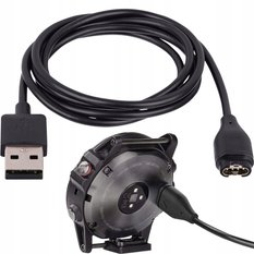 Ładowarka kabel usb do GARMIN FENIX 5 5X 6 6S 6X 7 7X VIVOACTIVE 3 4 4S 5 1m czarny - Miniaturka zdjęcia nr 4