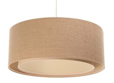 Lampa wisząca BOHO abażur z juty beżowa do salonu sypialni biura - Miniaturka zdjęcia nr 3