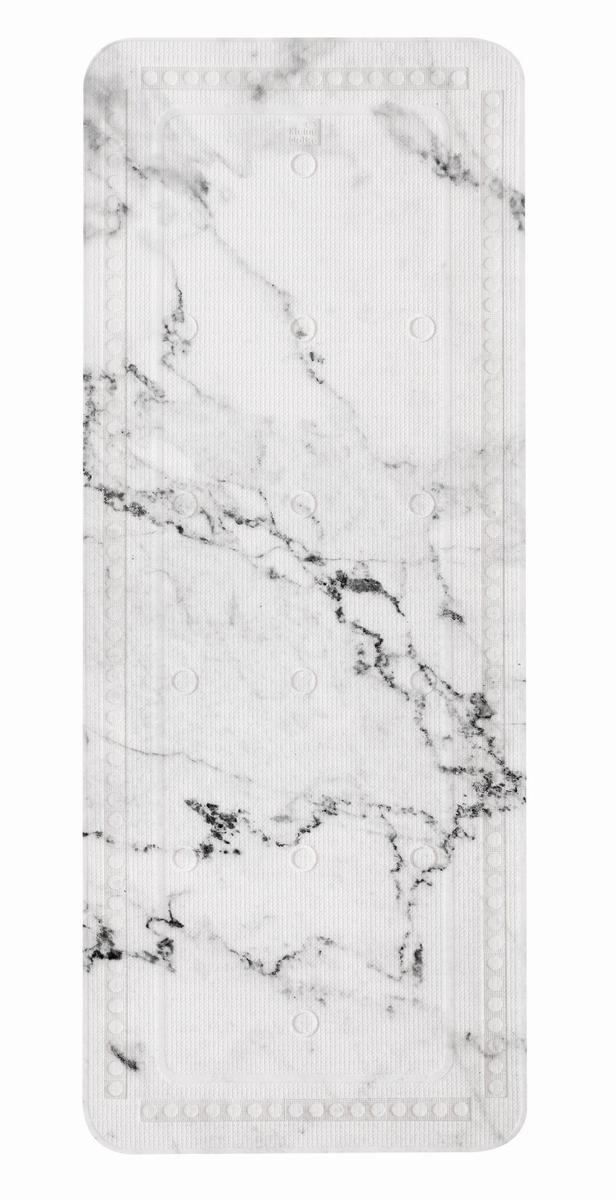 Mata bezpieczeństwa do wanny Marble 36x92 cm Kleine Wolke szary 