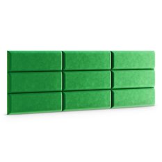 Panele tapicerowane  90x30 cm na ścianę magic velvet zielony - Miniaturka zdjęcia nr 3