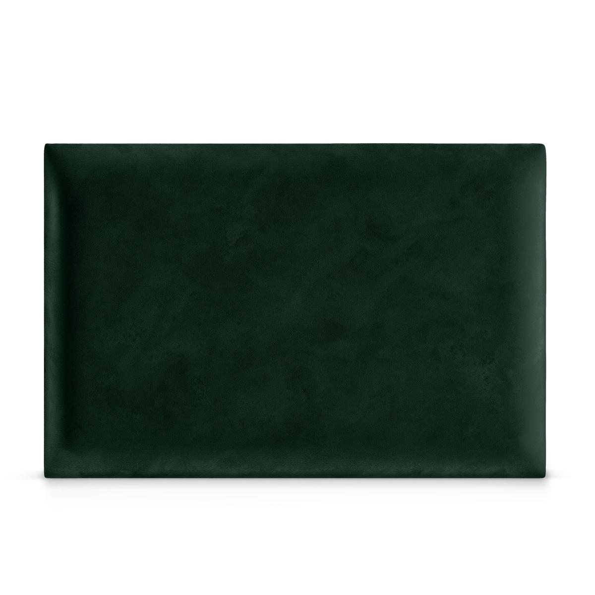 Panele tapicerowane 40x30 na ścianę prostokąt butelkowa zieleń nr. 2