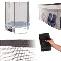 Torba siatka dolna do trampoliny organizer na buty klucze telefonersalna 110cm - Miniaturka zdjęcia nr 2