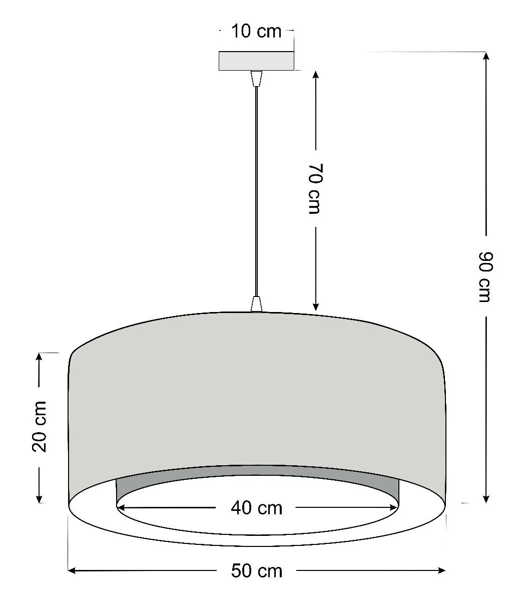 Lampa Duo Boho Ellegant 50 cm wisząca pistacjowy nr. 10