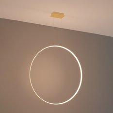 Lampa wisząca RIO 110 złota LED 3000K 150x16x110cm nowoczesna LED do salonu - Miniaturka zdjęcia nr 3