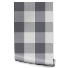Tapeta w Rolce 10m Szara KRATA Nowoczesny Wzór 53x1000  - Miniaturka zdjęcia nr 1
