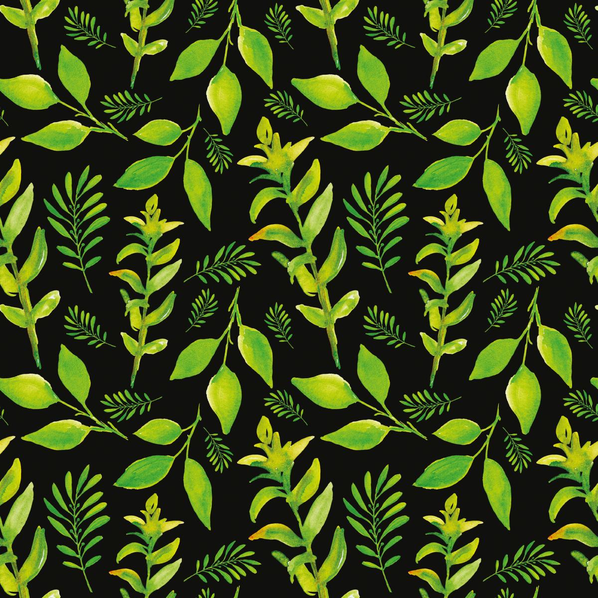 Tapeta Do Salonu Leśne LIŚCIE Rośliny Natura Dekor  nr. 3