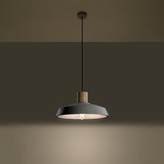 Lampa wisząca AFRA 115x40x40cm nowoczesna E27 do salonu - Miniaturka zdjęcia nr 3