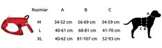 Szelki antyucieczkowe dla psa Truelove Hiking czerwone XL - Miniaturka zdjęcia nr 3