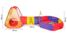 Namiot plac zabaw - suchy basen + piłeczki - Miniaturka zdjęcia nr 5