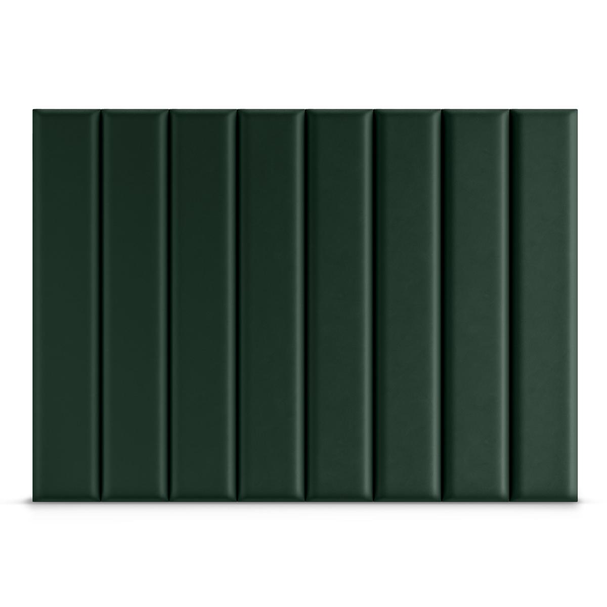 Panele tapicerowane 100x20 na ścianę wezgłowie butelkowa zieleń nr. 4