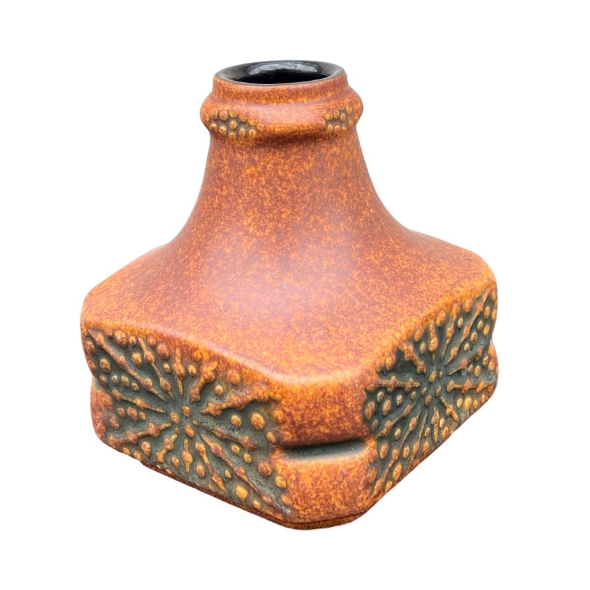 Wazon ceramiczny w stylu op-art Fohr Keramik, Niemcy, lata 70. nr. 1