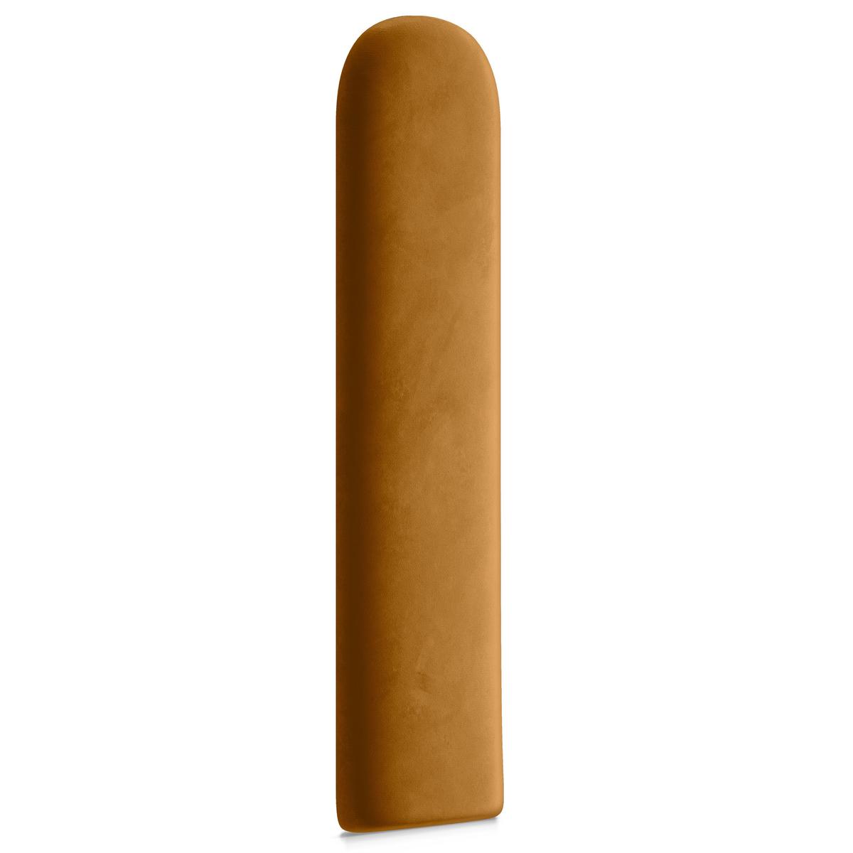Panele tapicerowane 20x60 cm na ścianę płotek żółty nr. 2