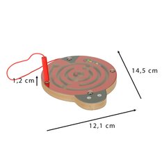 Zabawka Labirynt magnetyczny kuleczki biedronka gra dla dzieci - Miniaturka zdjęcia nr 6