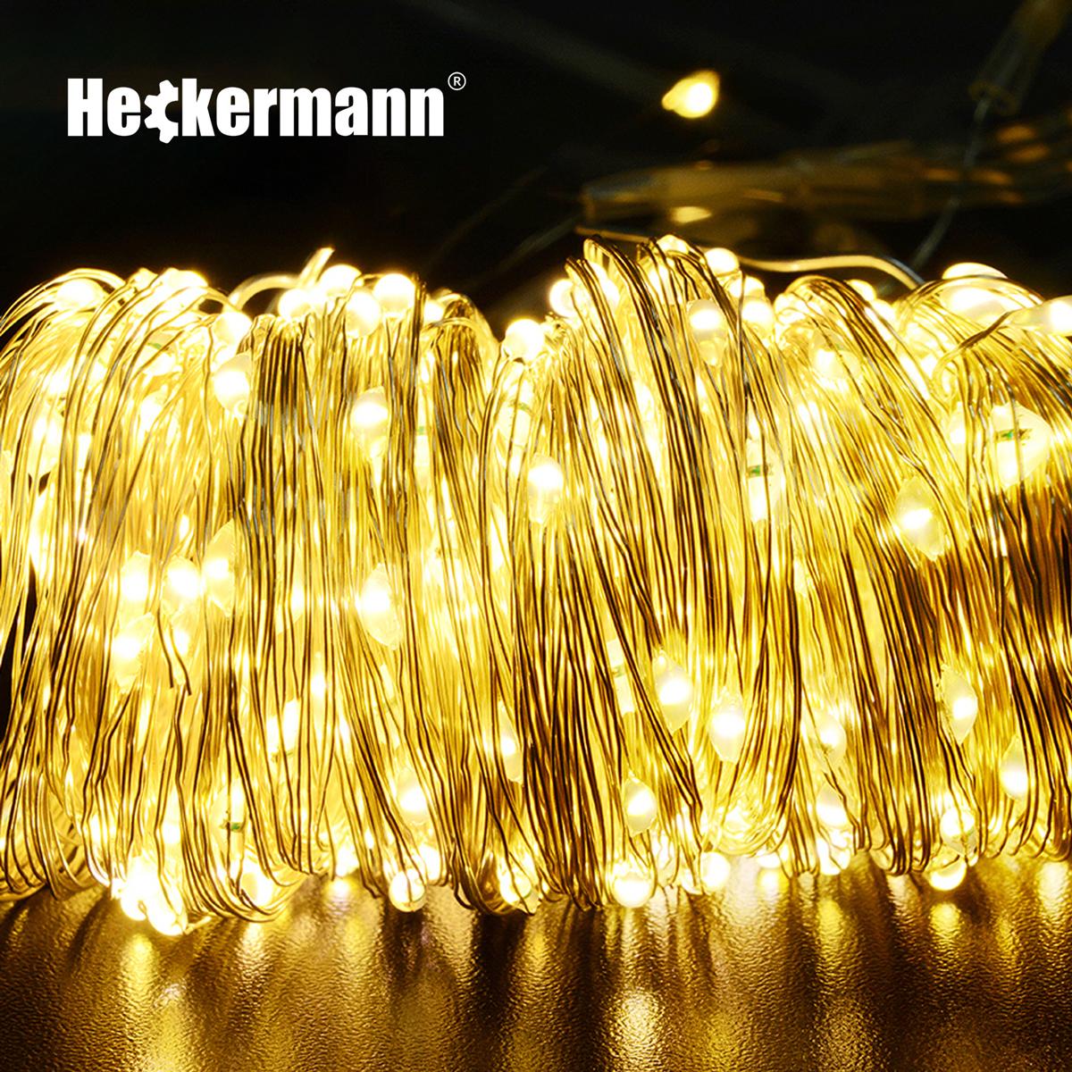 Girlanda LED Heckermann YS-0003 3x3m 300LED Warm nr. 4