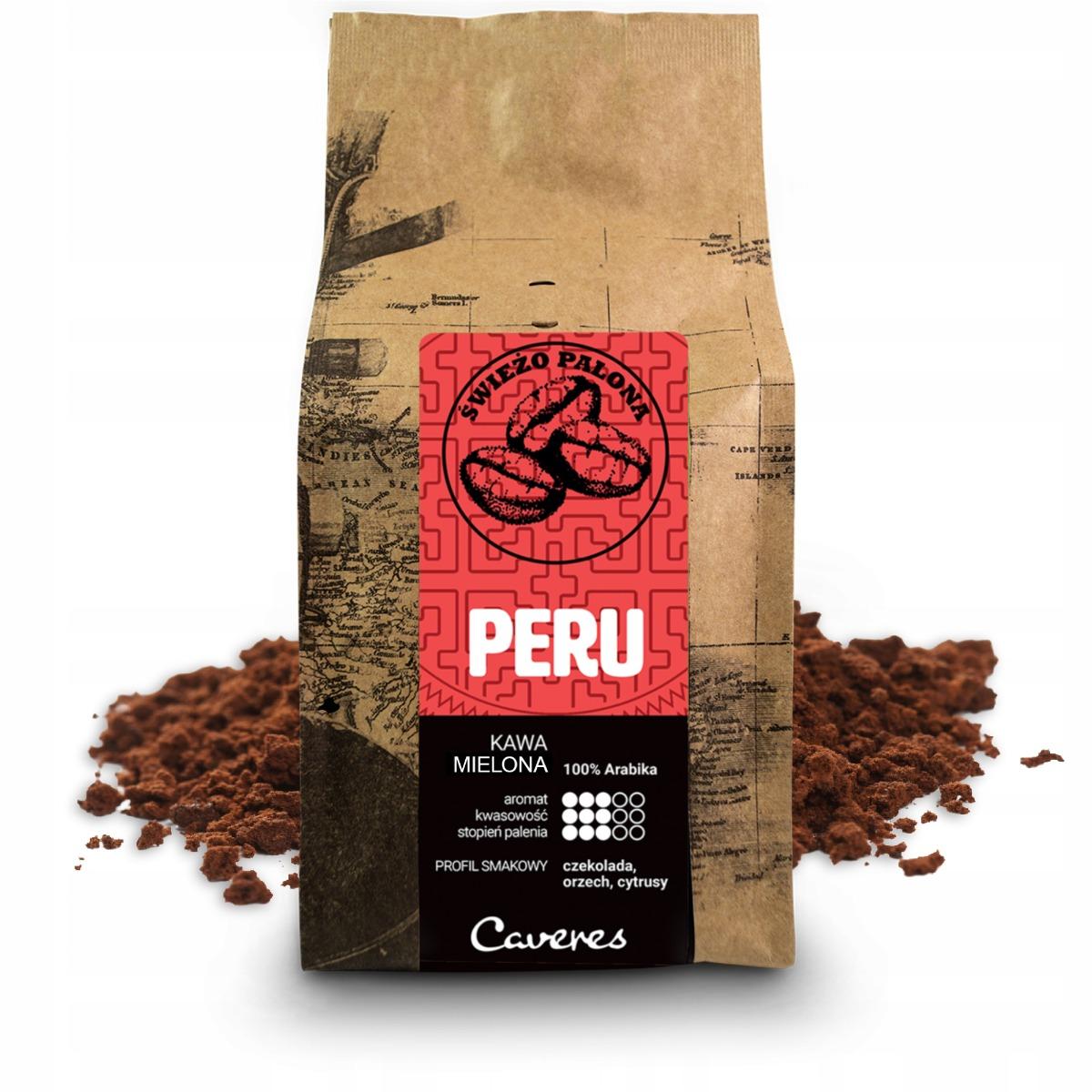 Caveres PERU Kawa mielona 250g