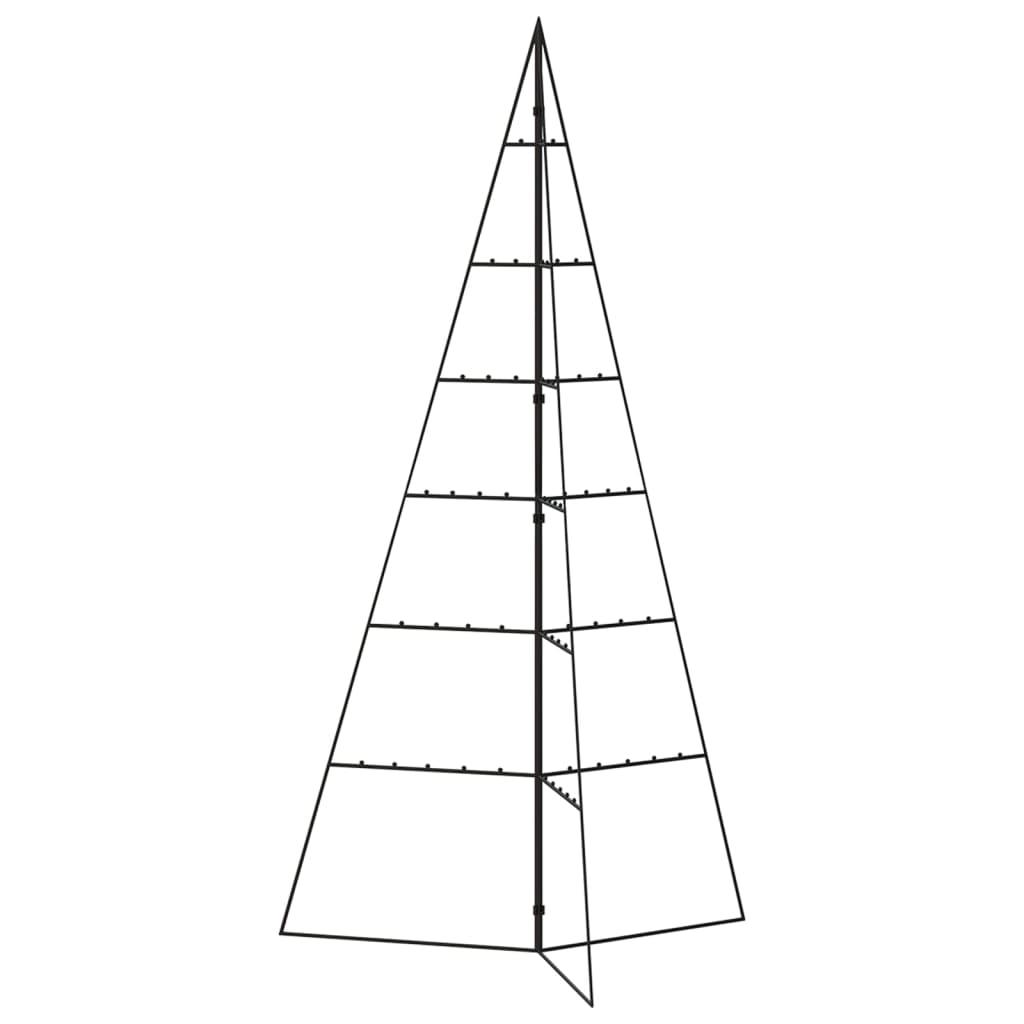  Metalowa choinka świąteczna, do dekoracji, czarna, 140 cm nr. 4