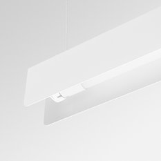 Lampa wisząca SPARK biała 120x8x100cm nowoczesna G13 do salonu - Miniaturka zdjęcia nr 7