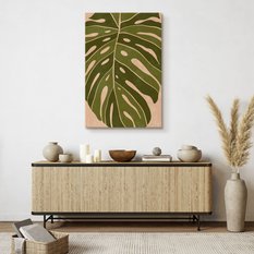 Obraz Do Salonu Liście Tropikalne Monstera Styl Boho Natura 30x40cm - Miniaturka zdjęcia nr 7