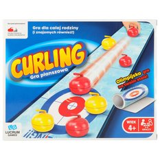 Zabawka Curling gra planszowa zręcznościowa LUCRUM GAMES 4+ dla dziecka - Miniaturka zdjęcia nr 7