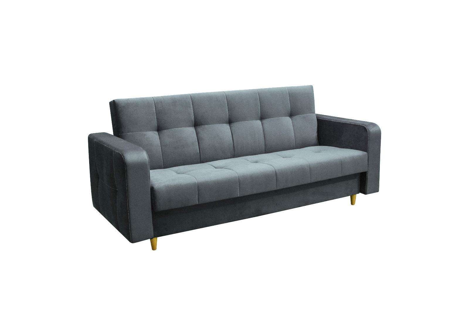 Wygodna sofa SCARLETT z drewnianymi nóżkami do salonu nr. 5