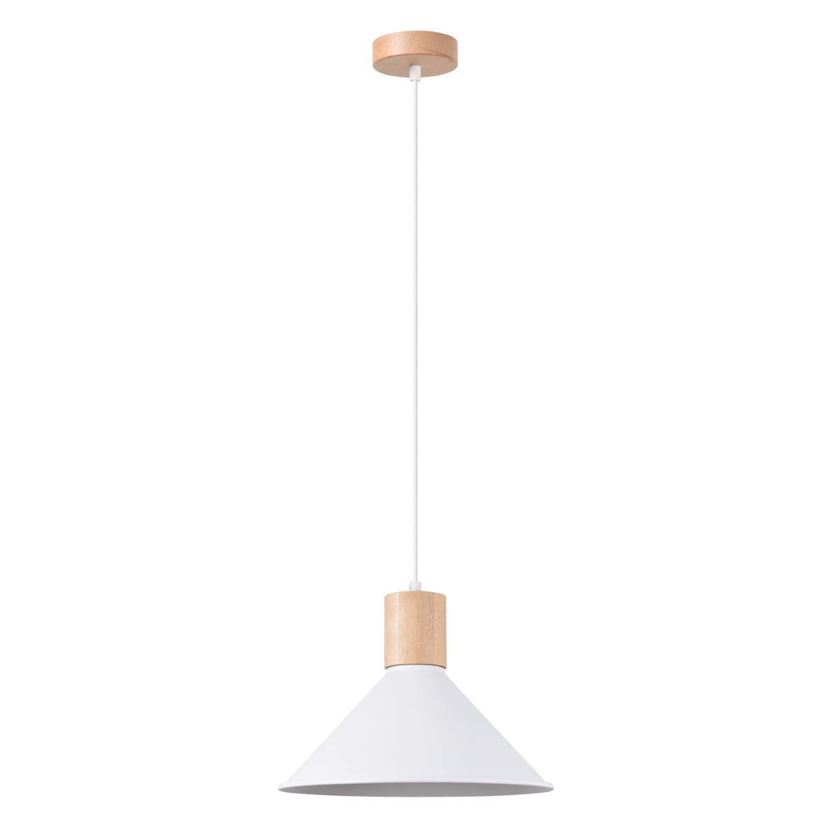 Lampa wisząca JAGA biała 120x30x30cm nowoczesna E27 do salonu nr. 1