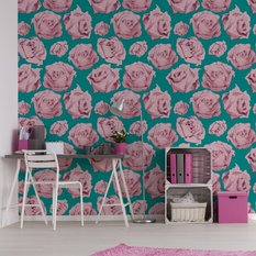 Tapeta do Sypialni RÓŻE Kwiaty Dekoracja Ścienna  - Miniaturka zdjęcia nr 7