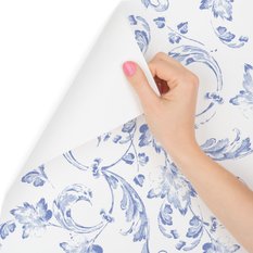 Tapeta Ornamentowa roślinność, dekoracja w stylu florystycznym - Miniaturka zdjęcia nr 3