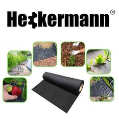 Agrowłóknina Heckermann 1,6x10m 150g/m2 Czarna - Miniaturka zdjęcia nr 12