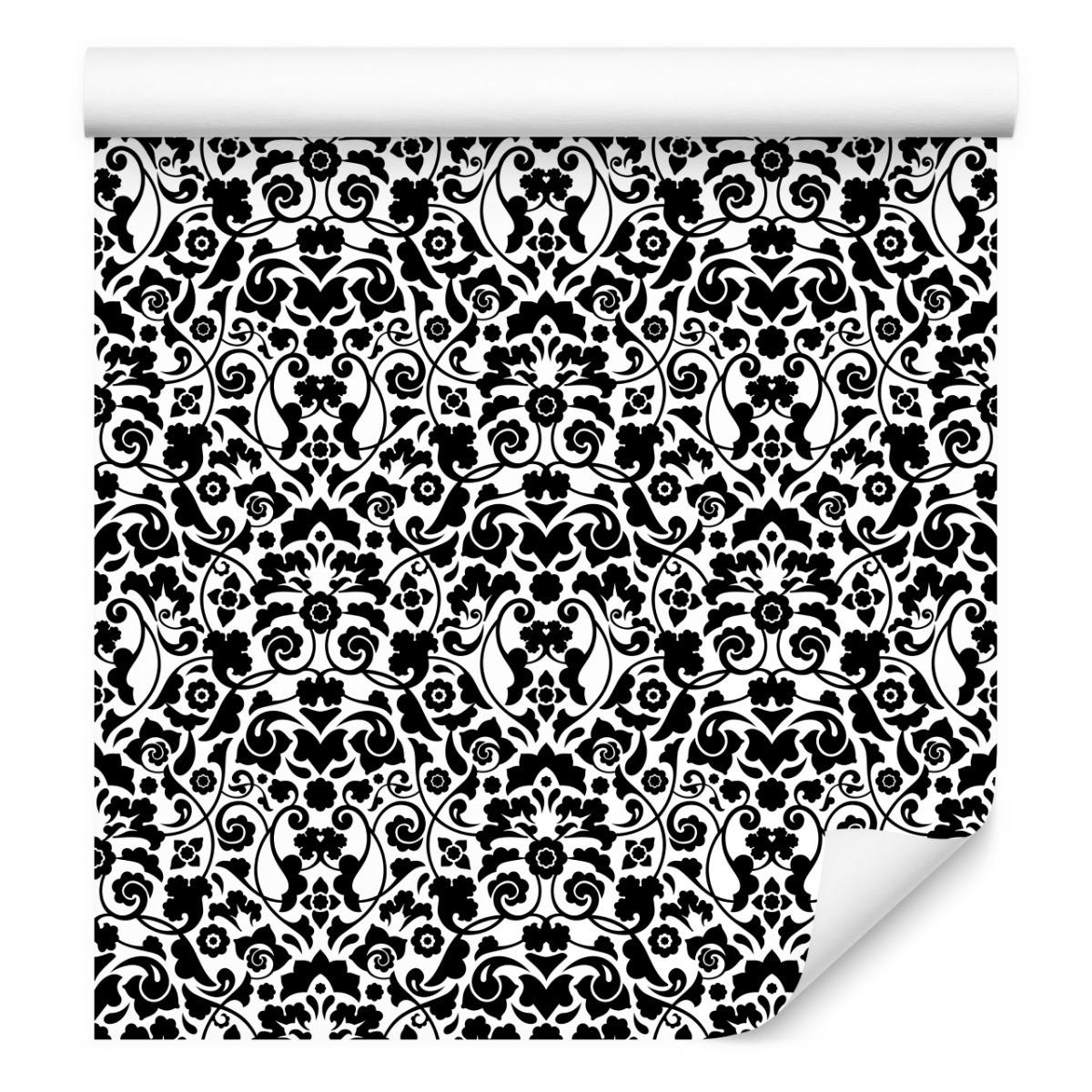 Tapeta Ścienna CZARNO-BIAŁE Ornamenty Modne Wzory  nr. 4