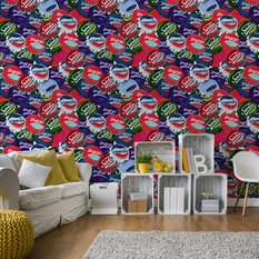 Tapeta do Biura Dekoracja Nowoczesna Abstrakcyjna ze Wzorem 3D - Miniaturka zdjęcia nr 3