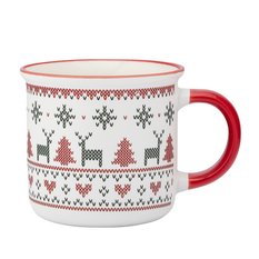 Kubek 400 ml świąteczny do kuchni Scandi Winter - Miniaturka zdjęcia nr 1