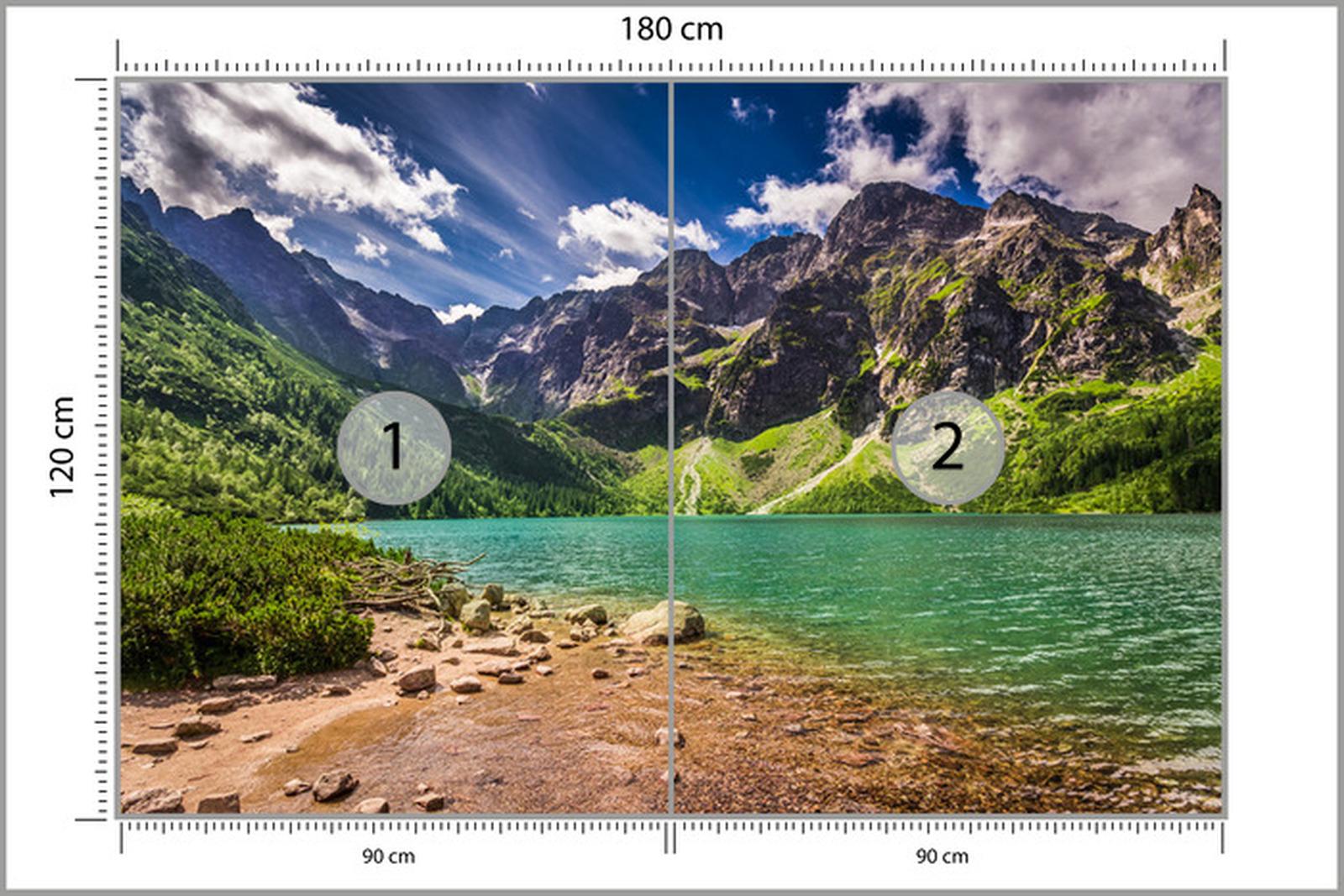 Fototapeta Jezioro Morskie Oko w Tatrach Dekoracja Ścienna do Salonu nr. 2