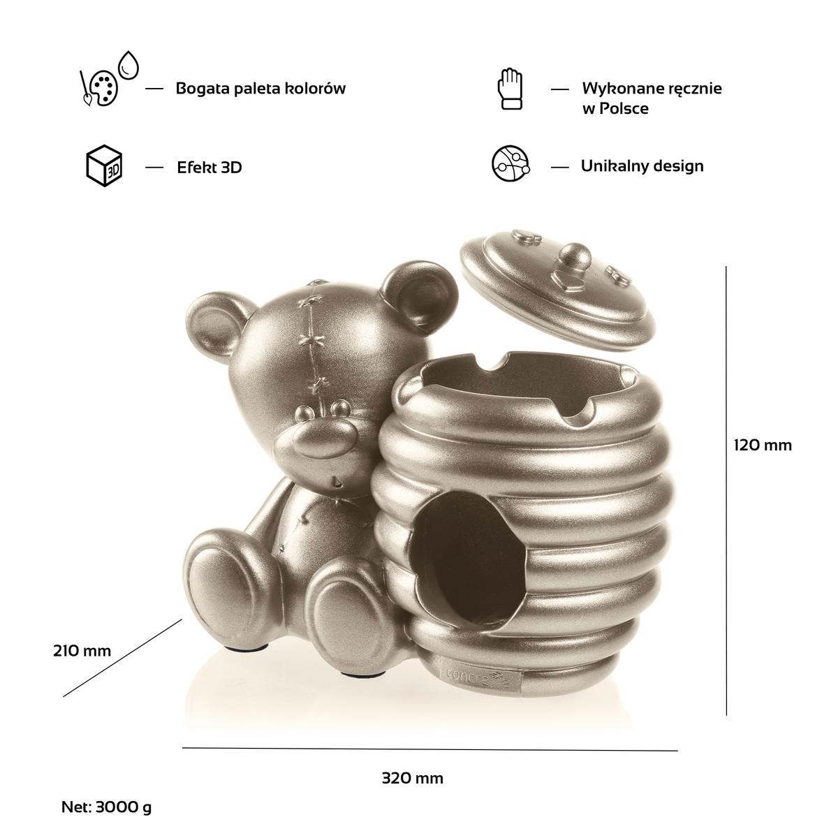 Misa na wełnę Teddy Bear Brass Poli nr. 3