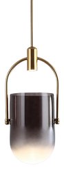 Cauldron Black - nowoczesna lampa wisząca LED czarna