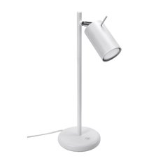 Lampa biurkowa RING 43x19.5x14.5 cm nowoczesna lampka na biurko GU10 biała do biura pokoju - Miniaturka zdjęcia nr 1