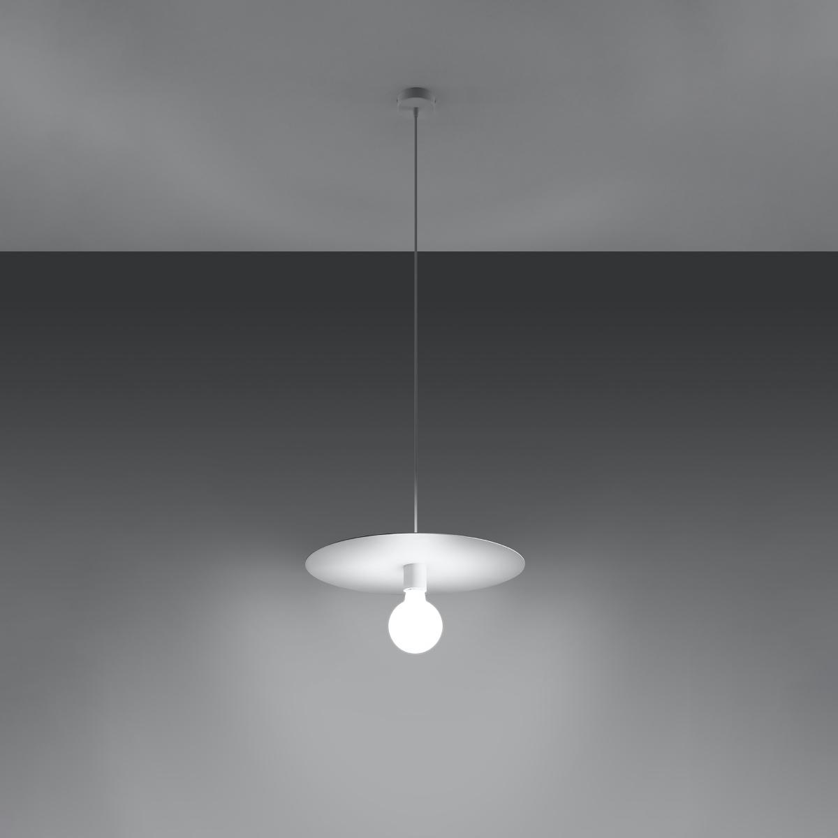 Lampa wisząca FLAVIO biała 105x40x40cm nowoczesna E27 do salonu nr. 3