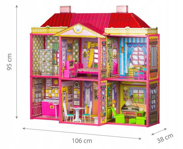 Domek dla lalek Willa + meble nr. 4