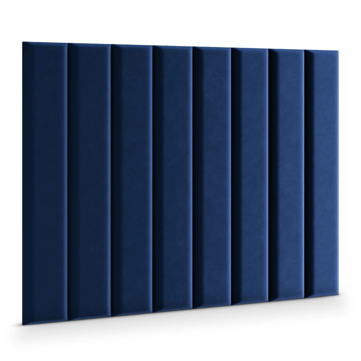 Panele tapicerowane 100x20 na ścianę magic velvet granatowy nr. 3