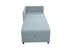 Sofa rozkładana dziecięca Viluś 106x75x80 cm narożnik jednoosobowy do pokoju z funkcją spania i przechowywania dla dzieci szary - Miniaturka zdjęcia nr 11