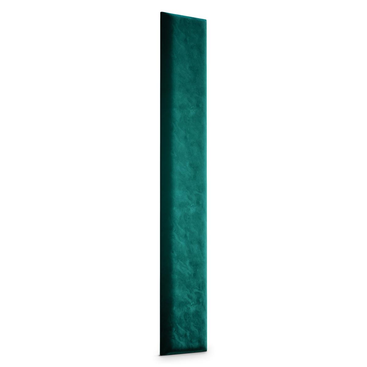 Panele tapicerowane 100x20 cm na ścianę magic velvet turkusowy nr. 3