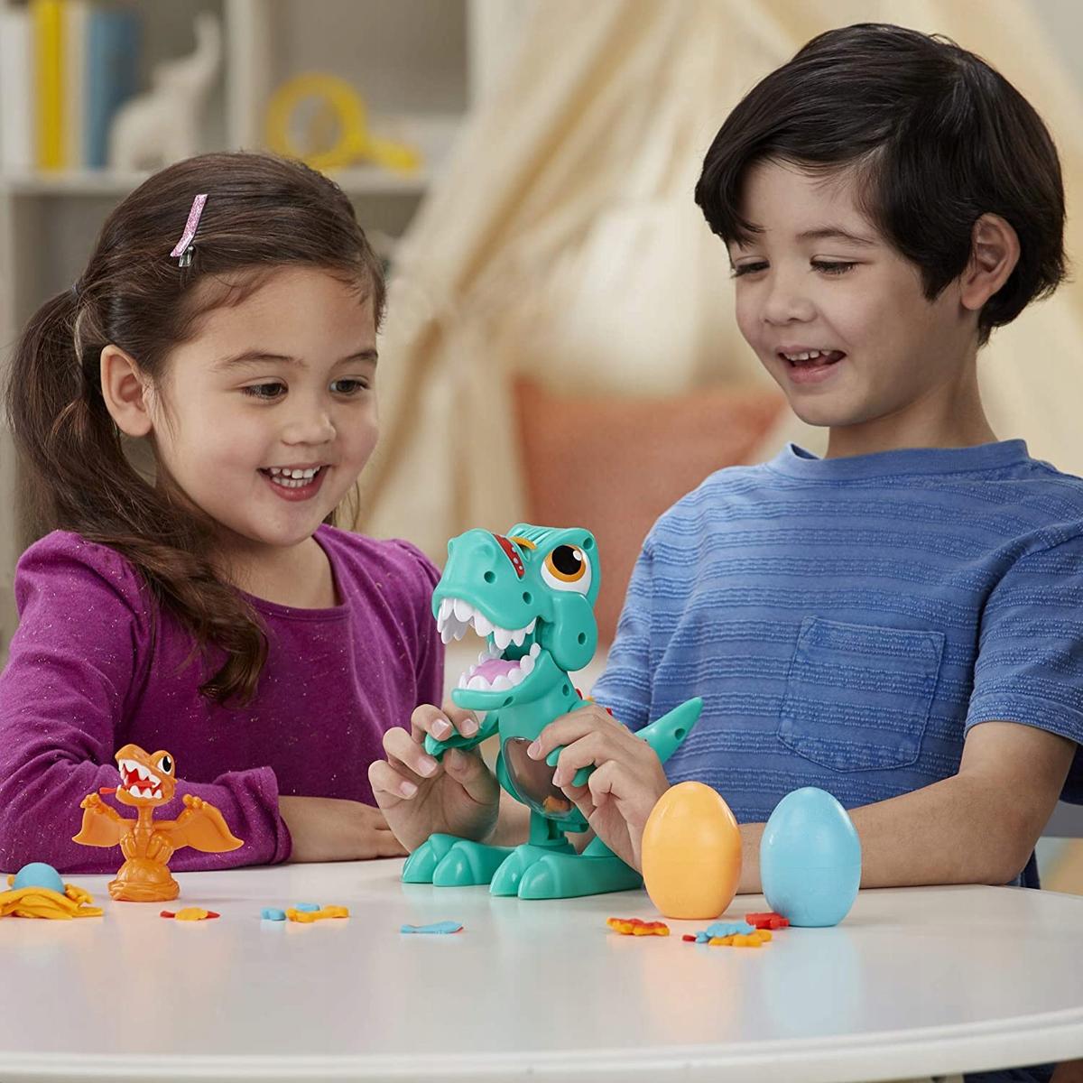 PLAY-DOH DINO CREW CIASTOLINA ZESTAW PRZEŻUWAJĄCY DINOZAUR CRUNCHIN T-REX nr. 10