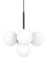 Lampa wisząca K-5362 INEZ 38x68x38 cm do salonu lub pokoju czarny/biały - Miniaturka zdjęcia nr 2