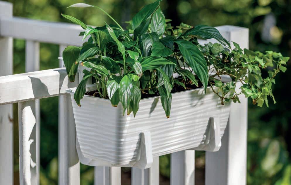 Skrzynka na balkon Sahara 60 z podstawką Efekt 3D nr. 2